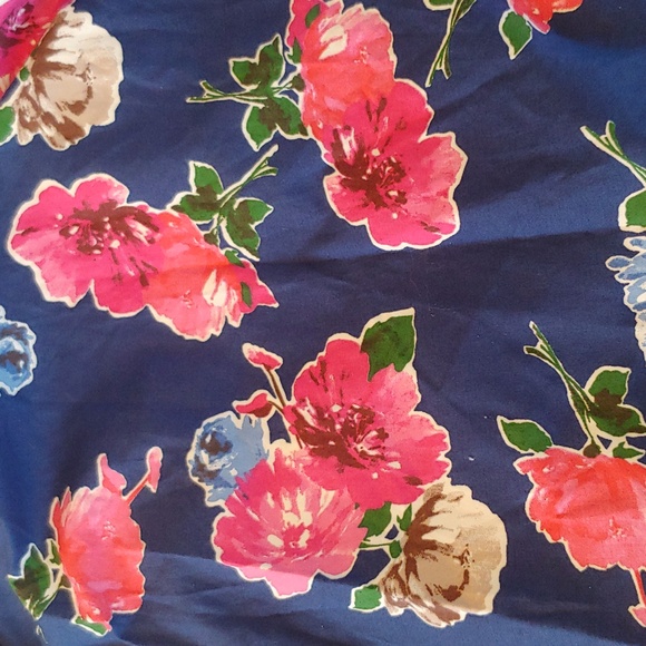 Kate Spade Girl's Floral Skirt in Blue and Pink Flowers size 14 - Picture 12 of 13